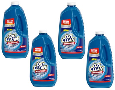 OxiClean Max Force Laundry Stain Remover Spray Refill, 48 fl oz  - 4 Pack