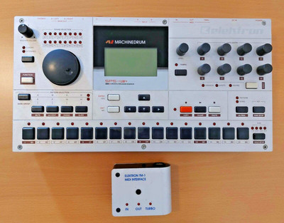 Elektron Machinedrum(sampler) SPS-1 UW+ Drive Mk2 + TM1 Turbo Midi interface