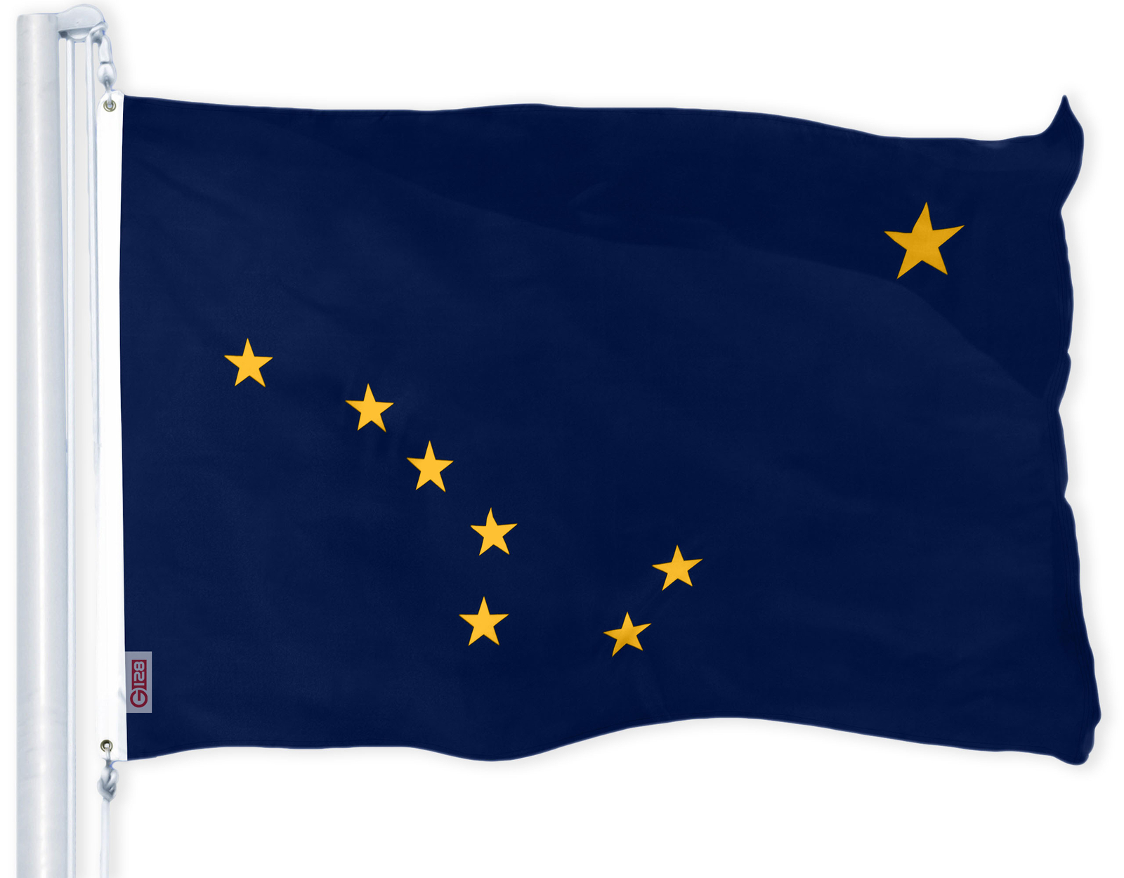 Alaska AK State Flag 3x5 FT Printed 150D Polyester The Final Alaska AK State Flag 3x5 FT Printed 150D Polyester The Final