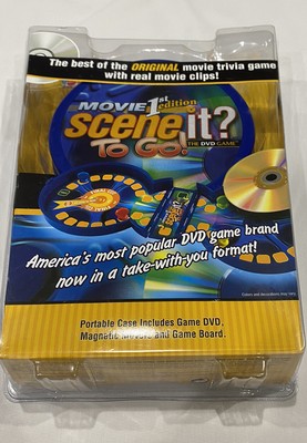 Mattel Movie 1st Edition SCENE IT? To Go! The DVD Game Travel Trivia NEW