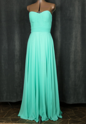 Alicepub long chiffon dress cheap