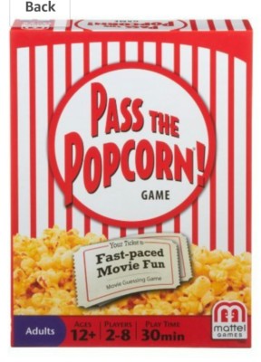  NEW  PASS THE POPCORN!  Game! Your Ticket to FAST-PACED MOVIE FUN Guessing Game