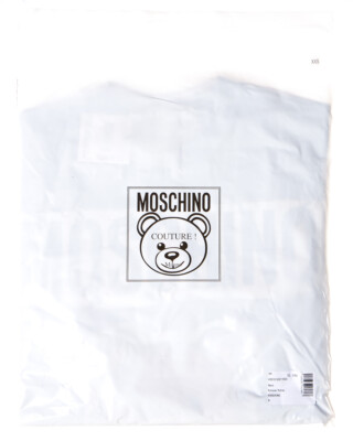 Pre-owned Moschino Sweater Pullover Wool Italy Woman Black V09195501 1555 Sz.m Make Offer