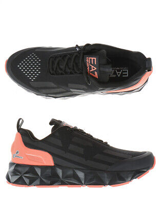 Pre-owned Ea7 Emporio Armani  Sneaker C2 Kombat Unisex Black X8x033 Xcc52 M538 Sz 6,5 Offer