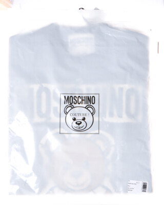 Pre-owned Moschino Dress F/w Wool Made In Italy Woman Black V04935501 1555 Sz.s Make Offer