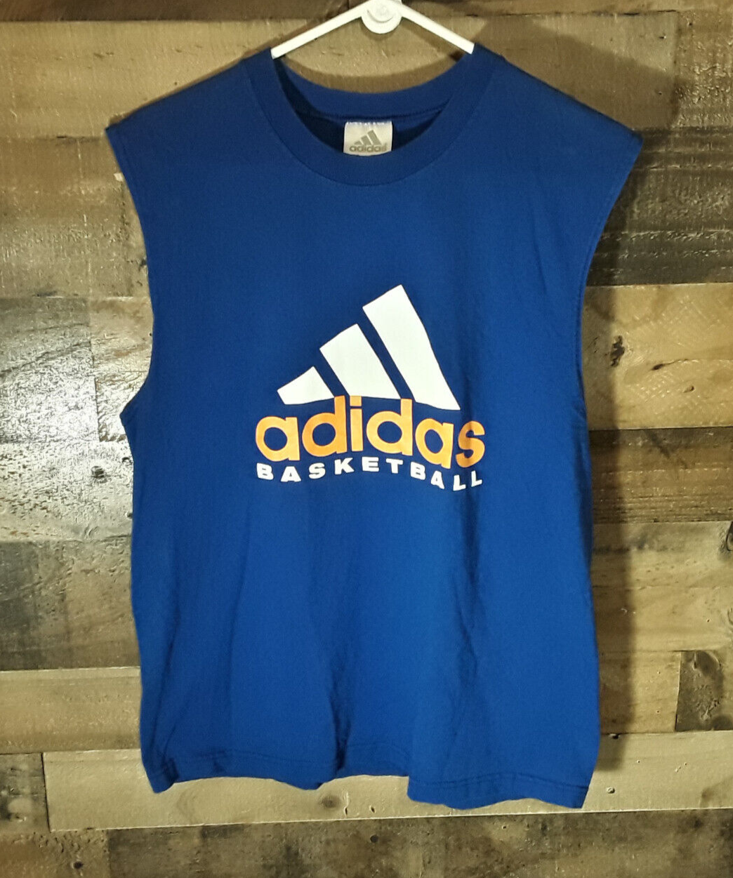 ウェア 90s~00s old adidas tank top 90'S Adidas Back Print Tank Top Made in USA Men's XL Vintage