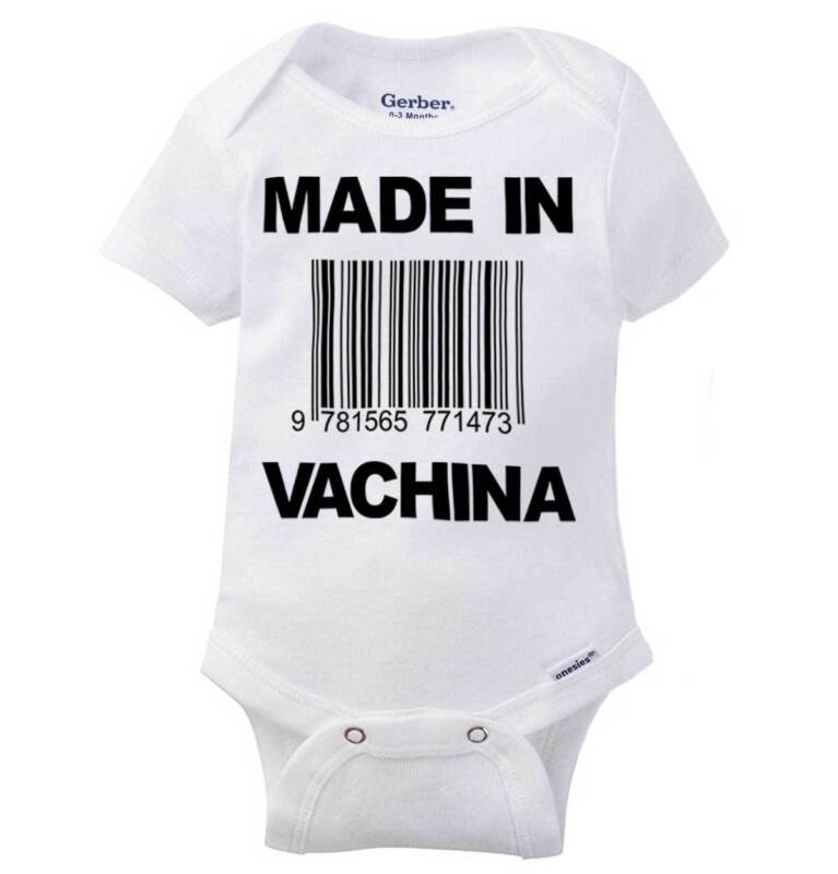 Made In Vachina China Funny Shower Gift Idea Unisex Baby Infant Romper Newborn
