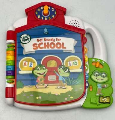2017 Leap Frog Get Ready For School Electronic Interactive Talking Learning Book