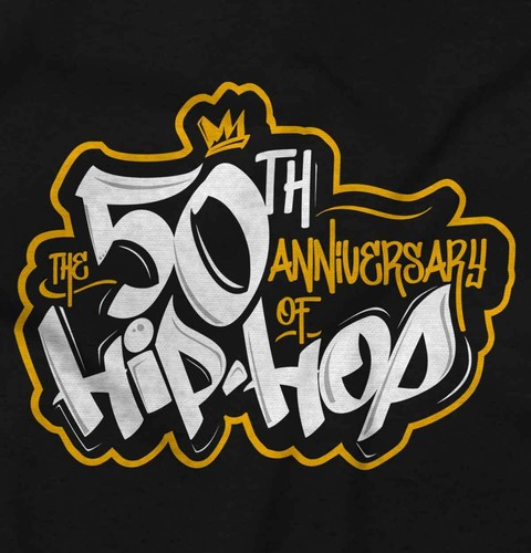 The 50th Anniversary of Hip Hop Logo Long Sleeve TShirt Men Women