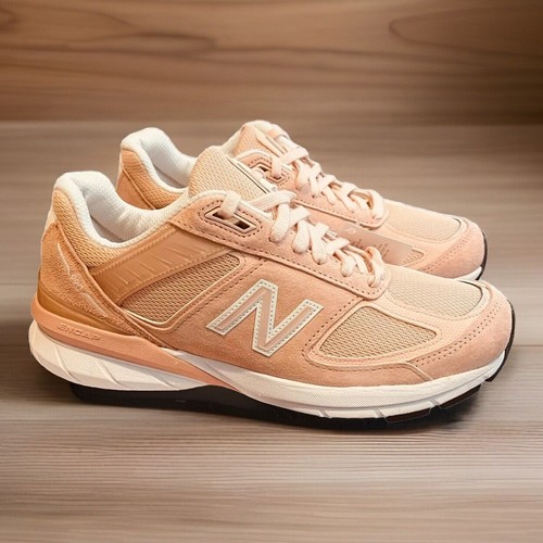 New Balance 990v5 スニーカー イエロー/レッド New Balance 990v5 Orange Men's - M990OH5 - US