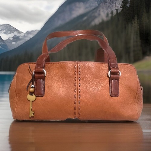 FOSSIL　メンズバックLINEAGE　ブラウン FOSSIL ショルダーバッグ フォッシル メッセンジャーバッグ