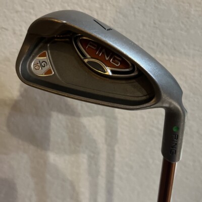 PING G10 7 Iron Green Dot Graphite Soft Regular 37  rh