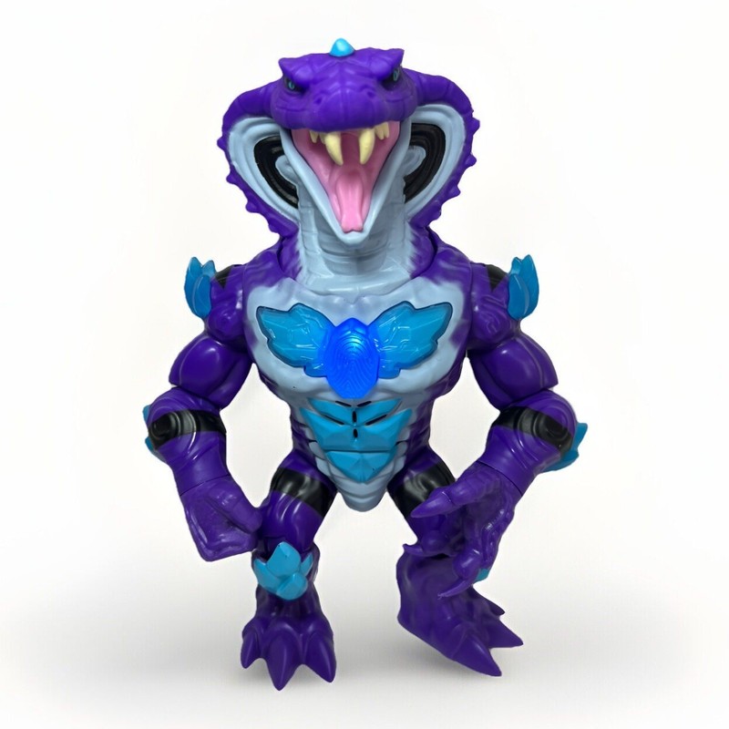 Beast Lab Stealth Strike Reptile COBRA Snake Action Figure Lights