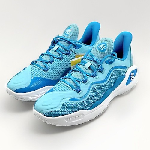 Under Armour Curry Flow 11 Blue White Size 12 3027725-400