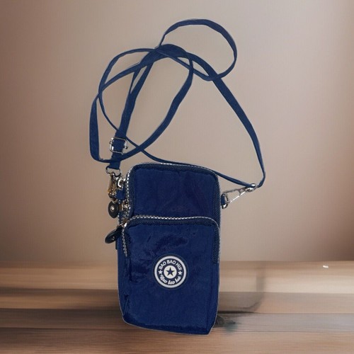 BAO BAO HUI Crossbody Women 7x4 Blue Purse Wallet Travel Bag