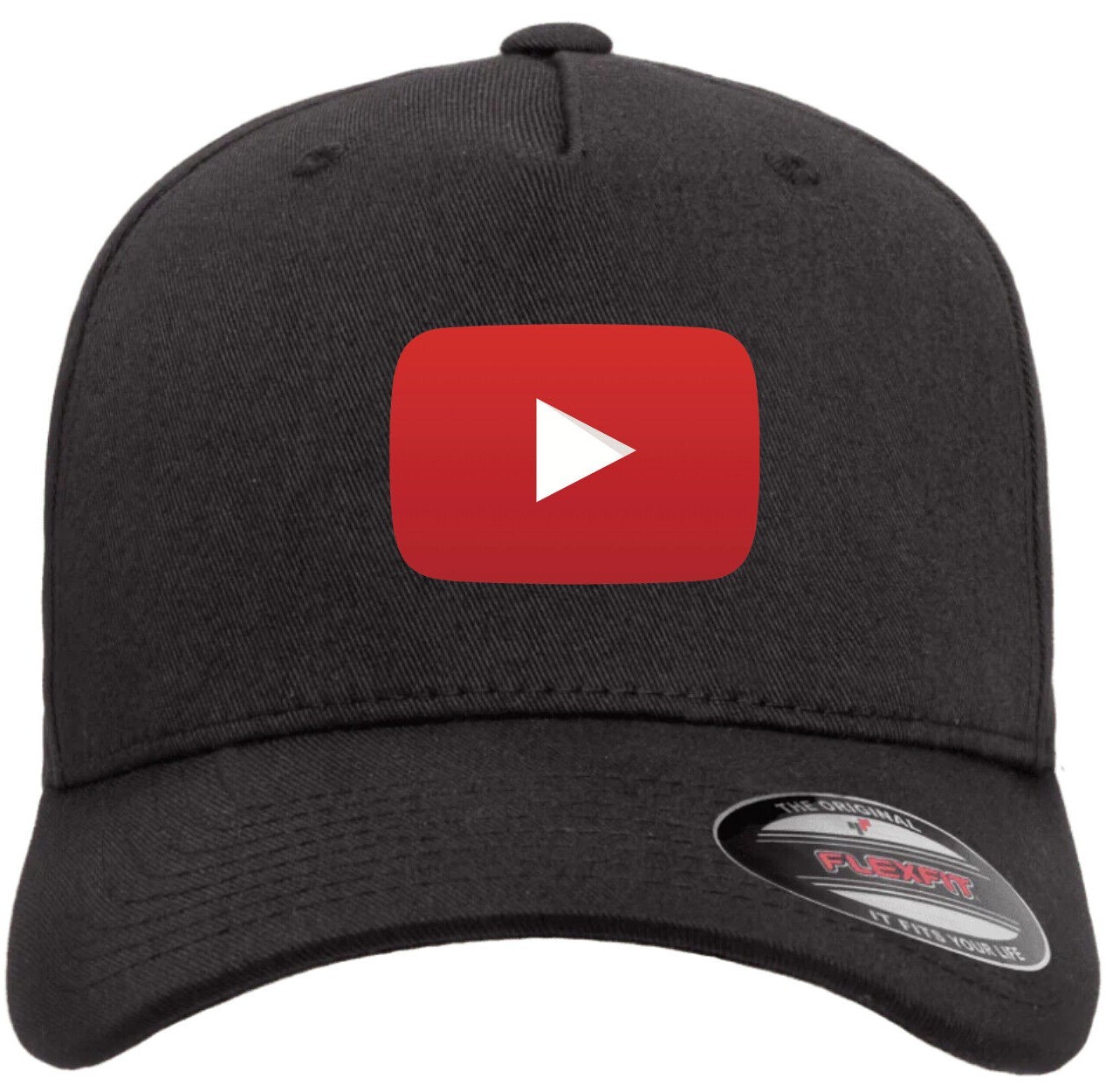 Flexfit Baseball Cap Social Media Emblem