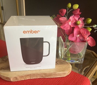    Sealed Unopened NEW! Ember Temperature Control Ceramic Mug Black 14oz.#186