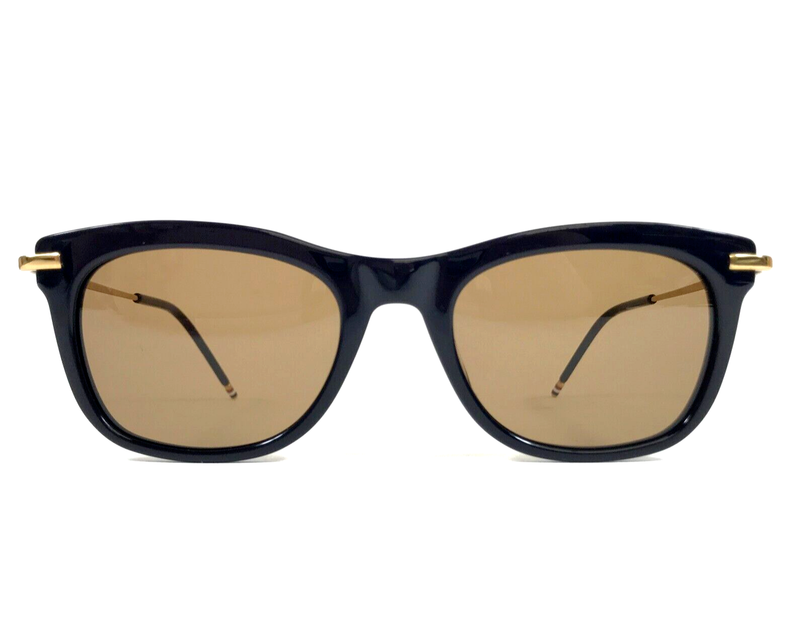 【新品✨】THOM BROWNE TBS-112-52-02 GLD-BLK Thom Browne Sunglasses TB-712-C-T-NVY-GLD-52 Dark Blue Gold