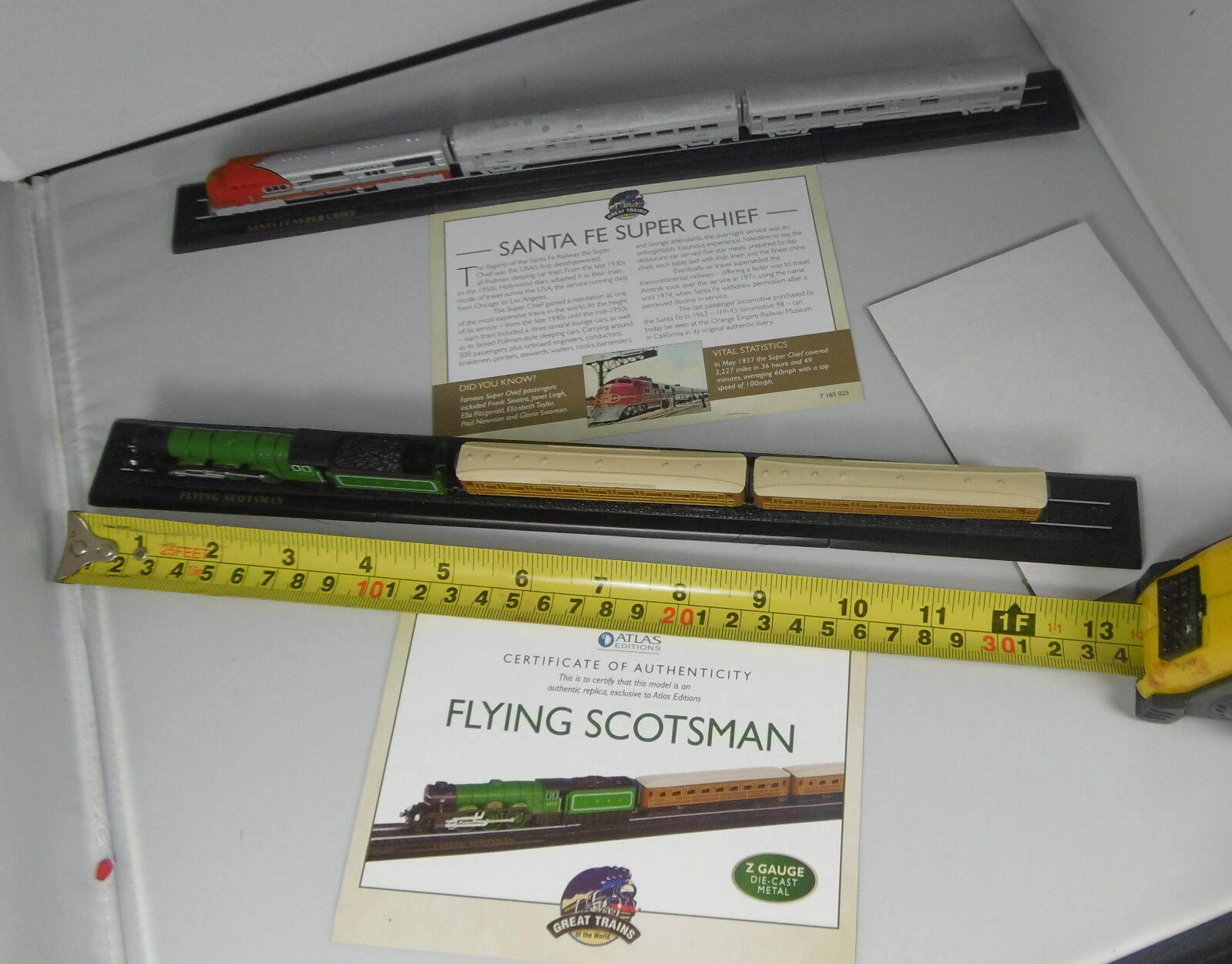 ATLAS EDITIONS Mini Trains Scale 1/220 Train Sets