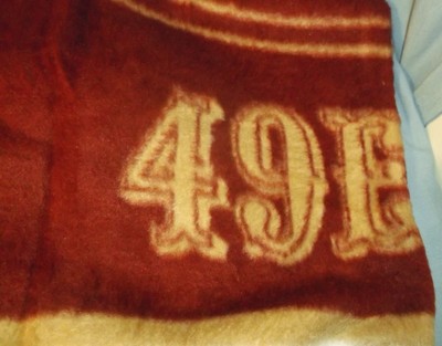 Biederlack Sports Blanket in Package San Francisco 49ers Football 60