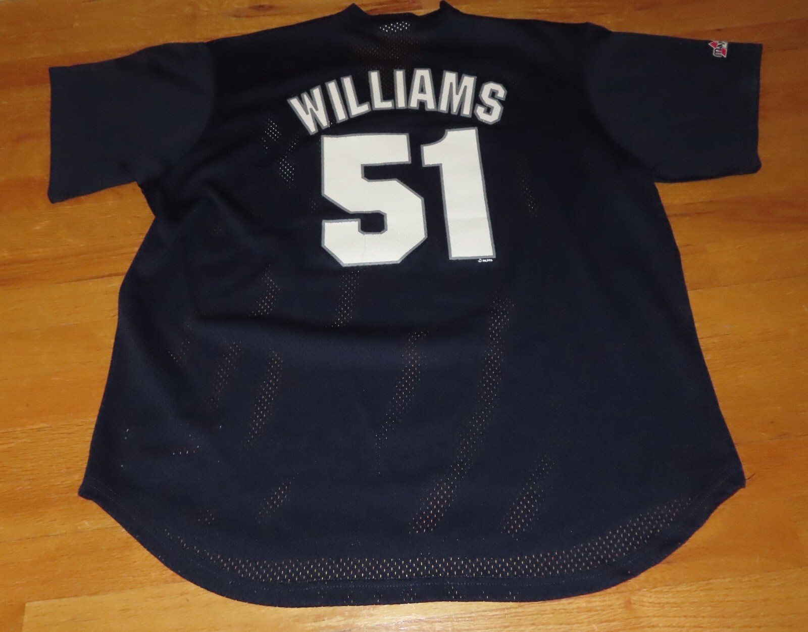応援グッズ New York Yankees Bernie Williams SHIRT Bernie Williams Jersey - Yankees Replica Home Jersey