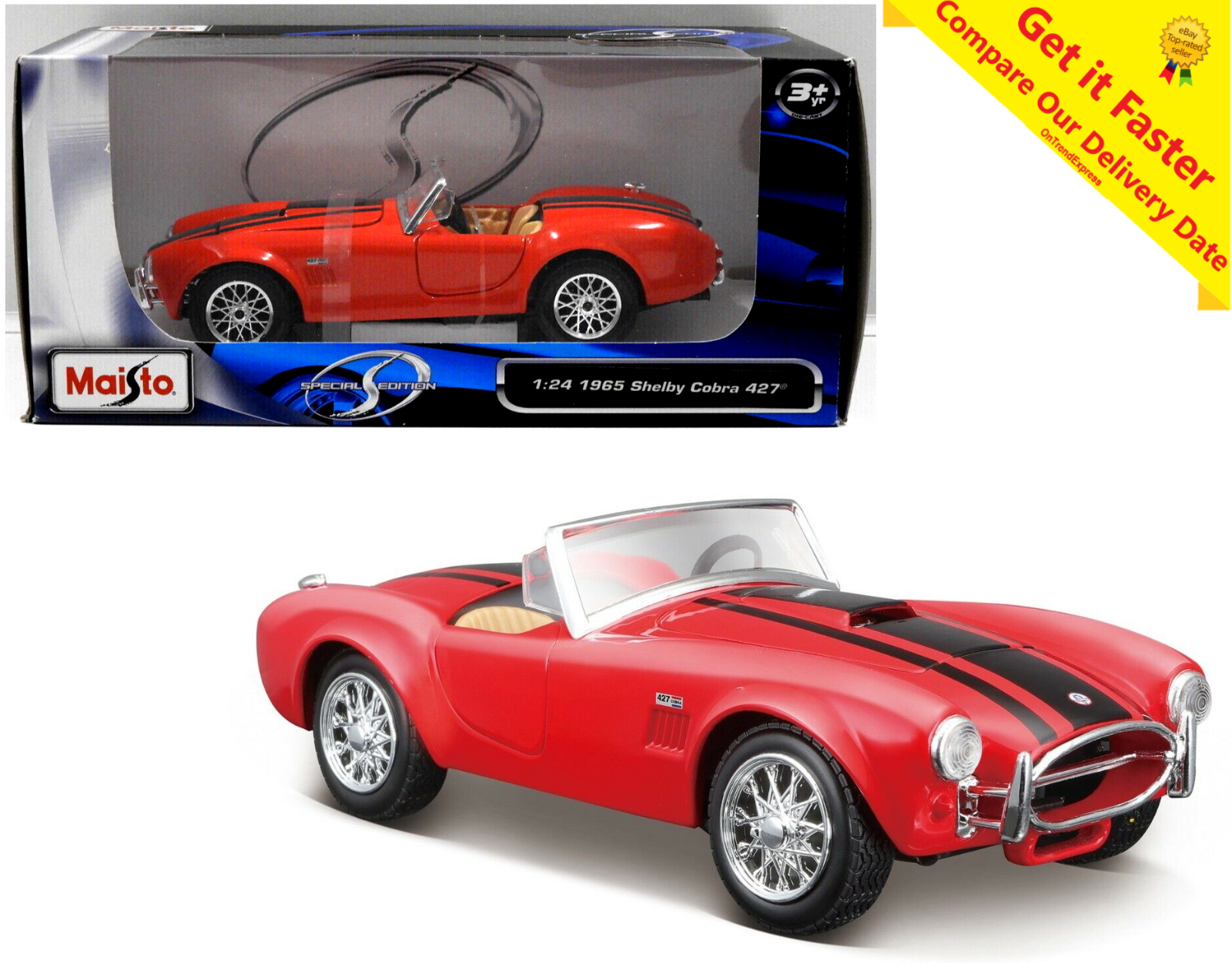 新品　Muscle 1965 Shelby Cobra 1/24 Red $_57.PNG?set_id=880000500F