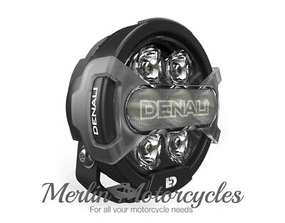 DENALI 2.0 D7 PRO Motorcycle LED Light Pod with Modular X-Lens System - Next Day