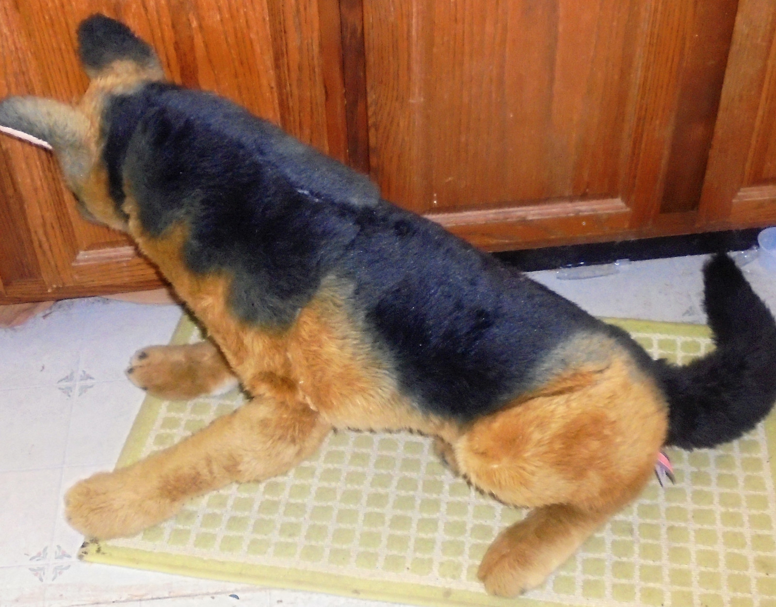 Melissa  Doug Giant German Shepherd - Lifelike Stuffed Animal Dog  (over 2 feet