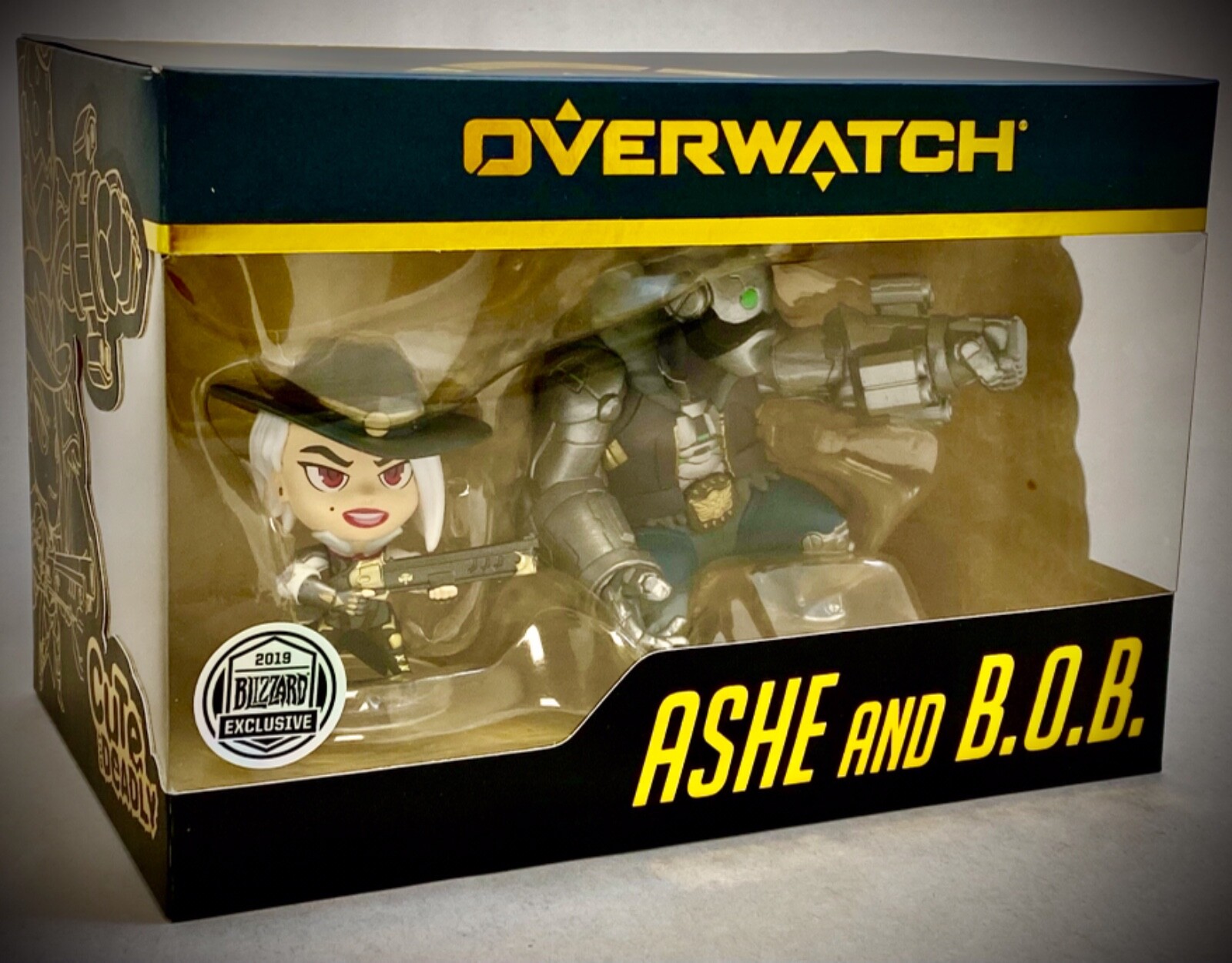 NEW! OVERWATCH “ ASHE & B.O.B. “, 2019 BLIZZARD CONVENTION