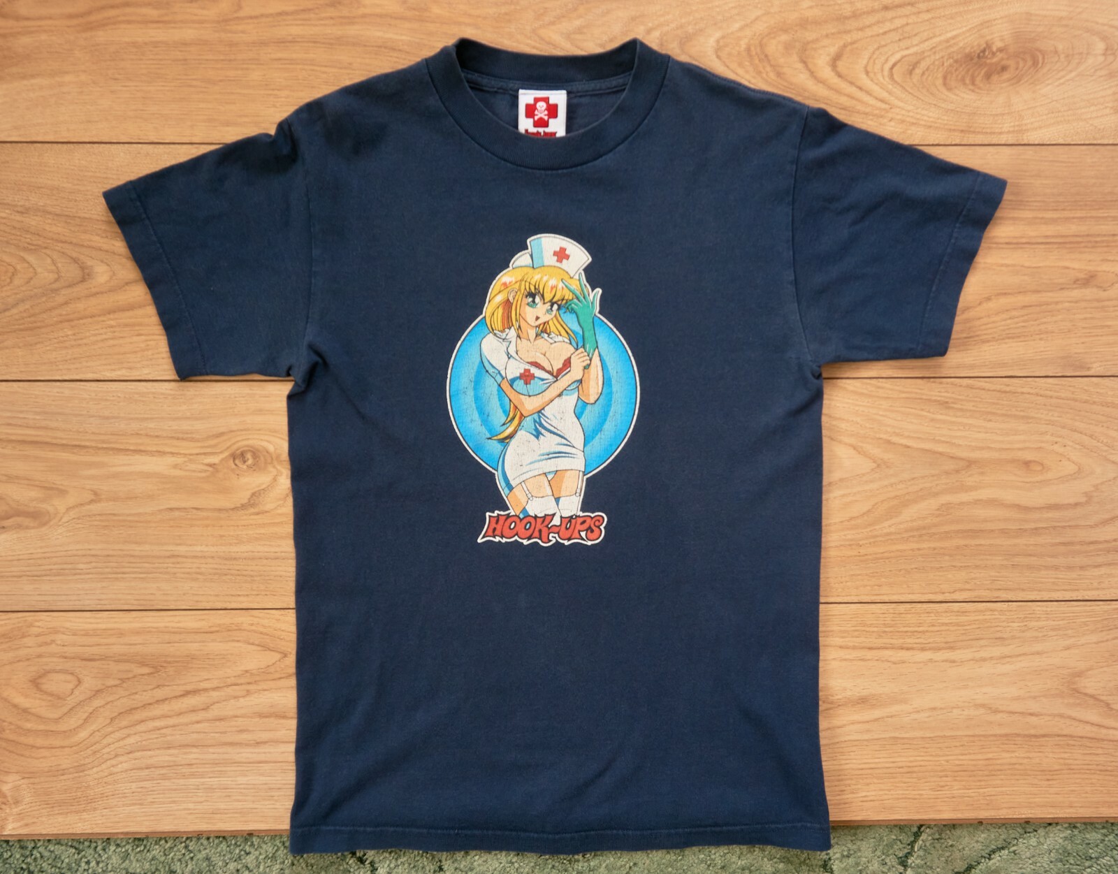 90s vintage HOOK-UPS フックアップスNURSE アニメT 90s vintage HOOK-UPS フックアップスNURSE アニメT - メルカリ
