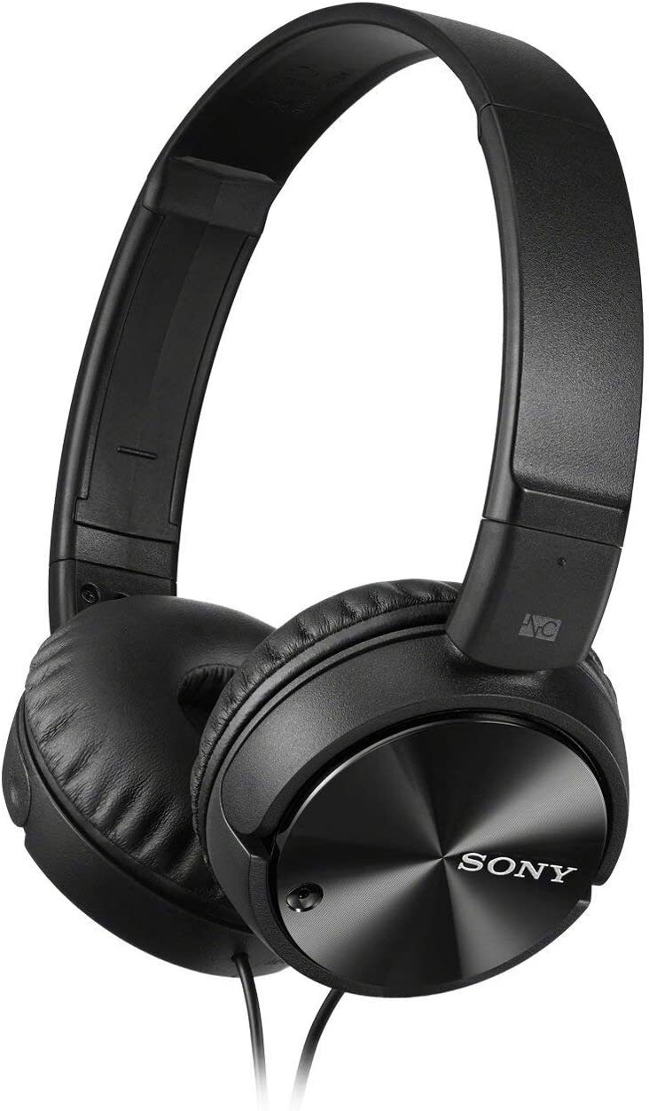 黒ヘッドフォン SONY ソニー(SONY) MDR-ZX110-B(ブラック) ステレオヘッドホン