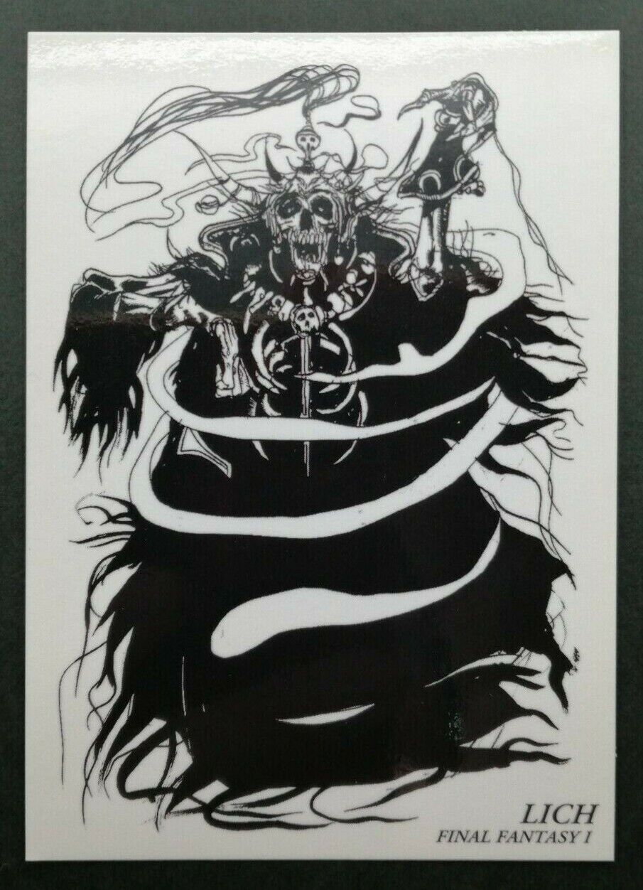 Final Fantasy Art Museum Card FF1 Final Fantasy Art Museum Card FF1