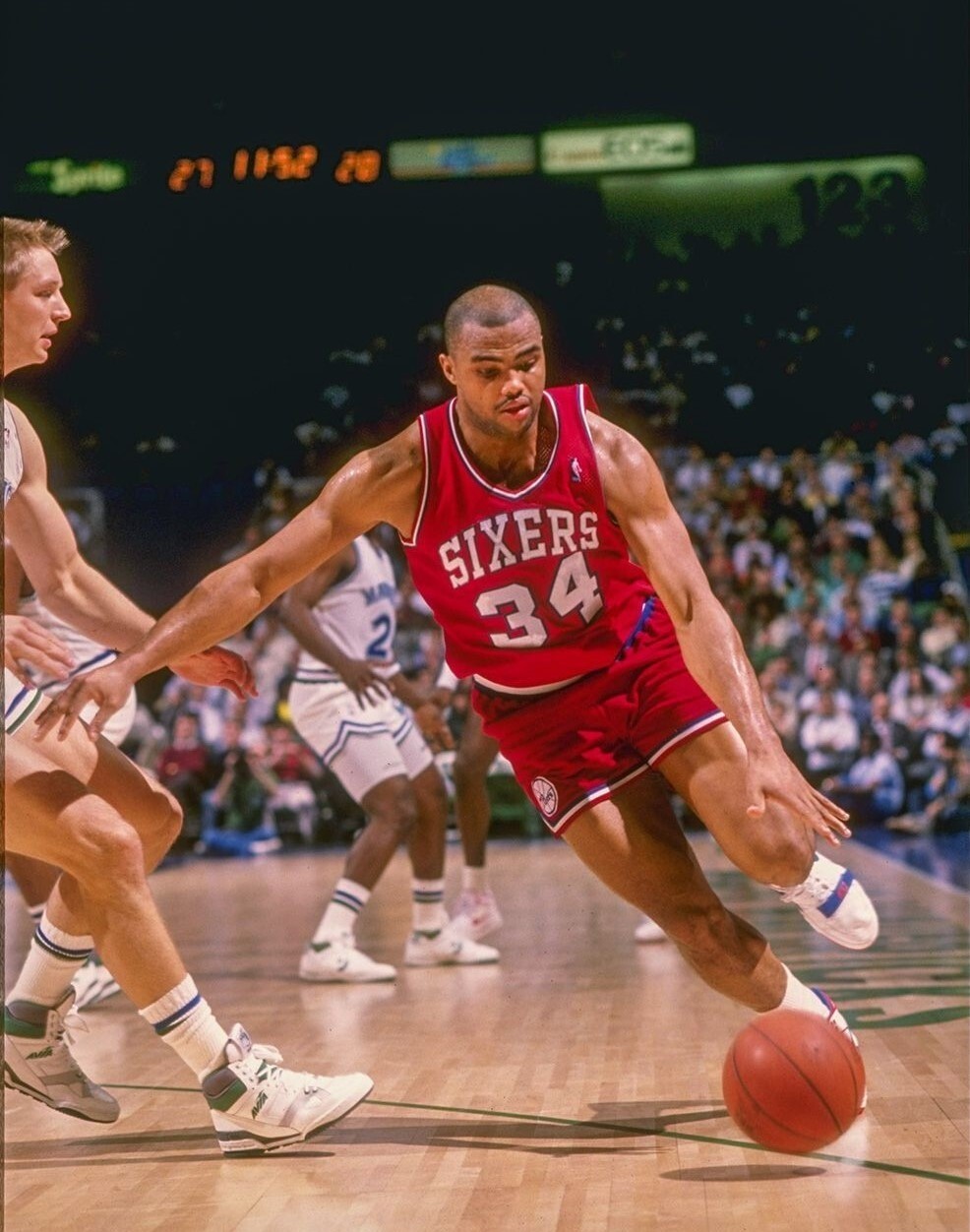 Charles Barkley ヴィンテージ L フィラデルフィア 76ers CHARLES BARKLEY PHILADELPHIA 76ERS PHOENIX SUNS OLYMPICS TNT