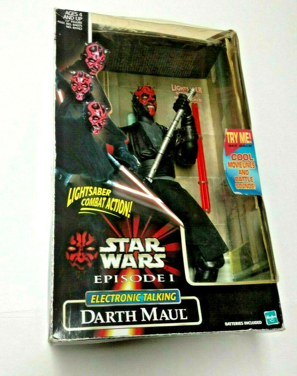 ELECTRONIC TALKING DARTH MAUL 新品未開封 Hasbro Star Wars: Episode 1 Darth Maul Electronic Talking