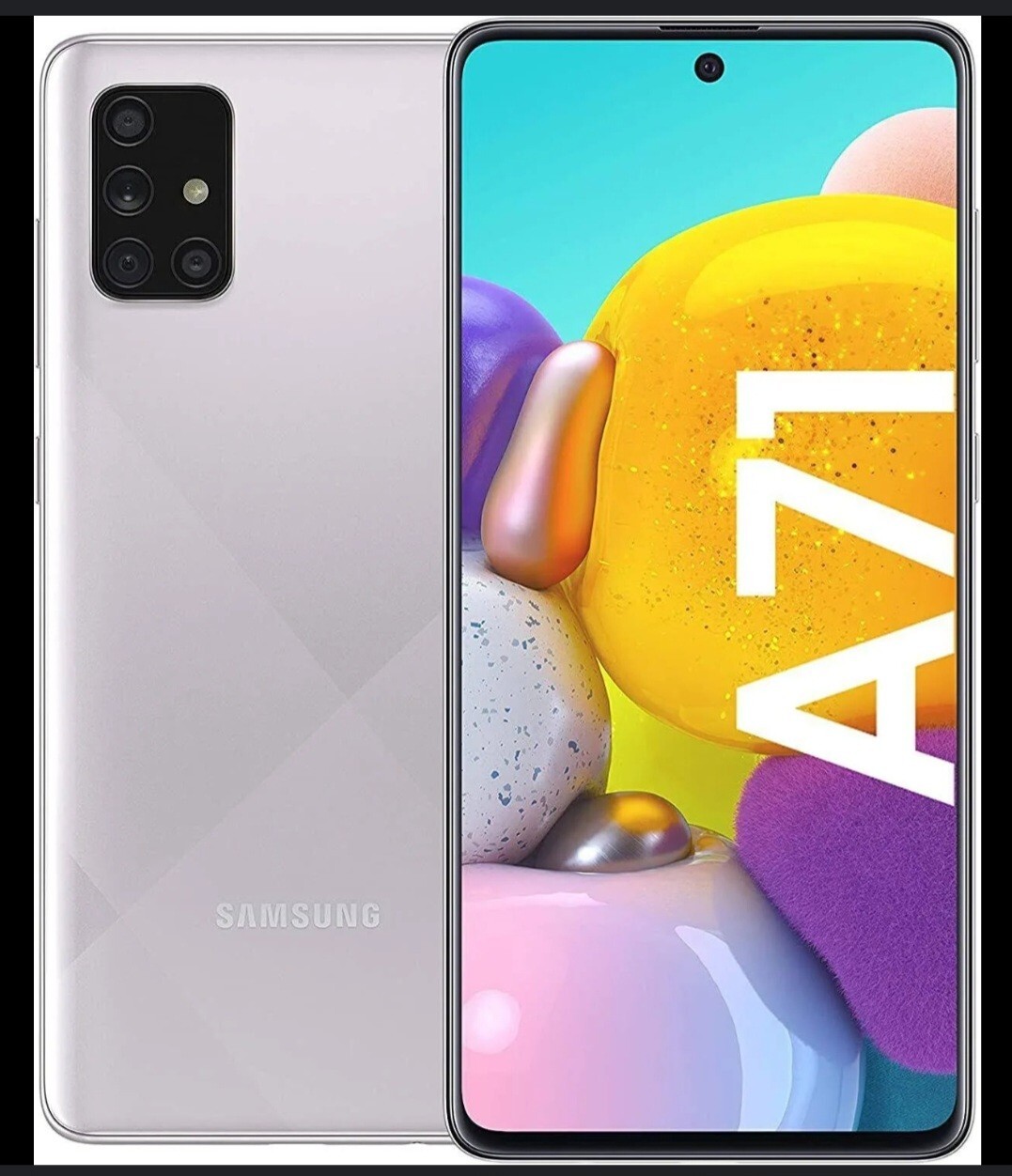 SAMSUNG - GALAXY A71 スマホ 128GB Amazon.com: SAMSUNG Galaxy A71 5G (128GB, 6GB) 6.7