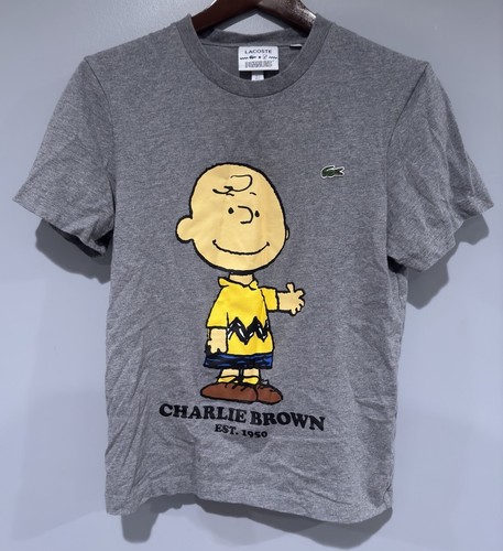LACOSTE×PEANUTSコラボトレーナー　40サイズ Unisex Lacoste x Peanuts Crew Neck Organic Cotton Sweatshirt