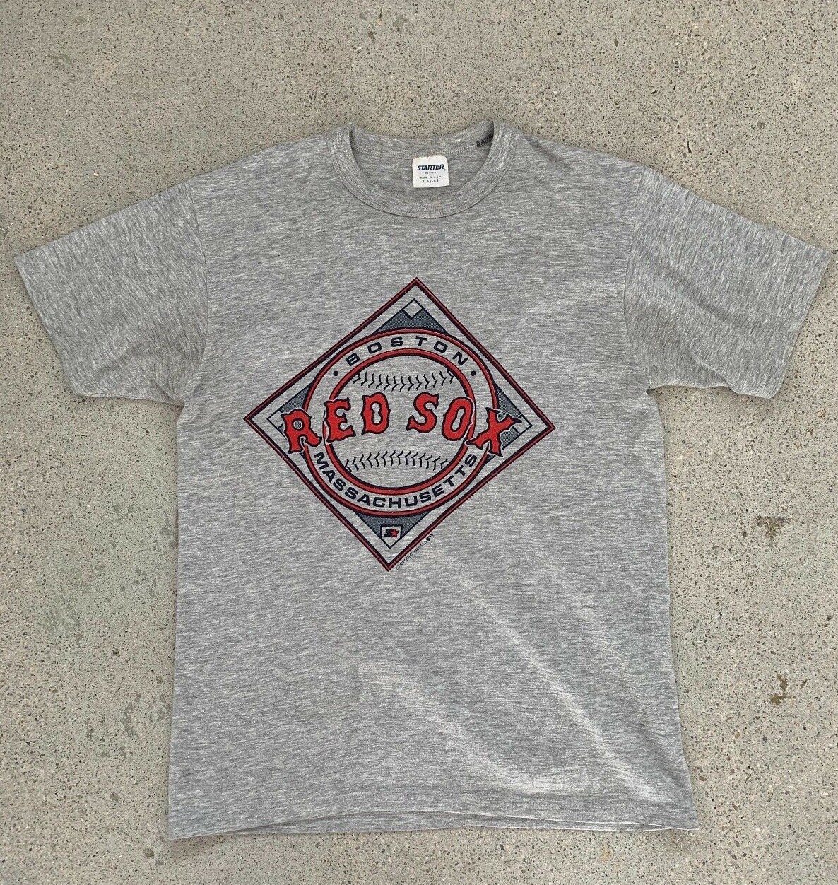 STARTER - MLB RED SOX レッドソックスSTARTER スターター ゲームシャツ 20210918-9956-g4asr.jpg