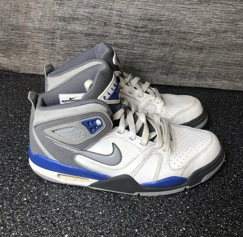Size 7.5 Nike Air Flight Falcon White Wolf Grey Soar 397204 Size 7.5 Nike Air Flight Falcon White Wolf Grey Soar 397204