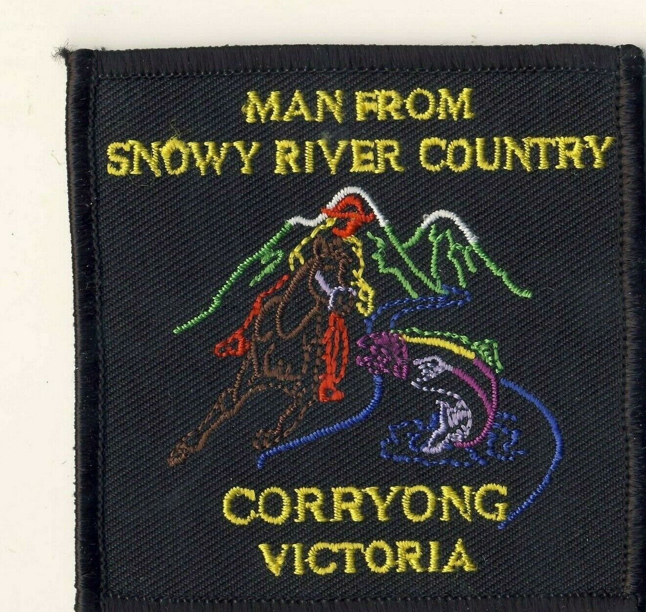 Man from the Snowy River Country Corryong Victoria AU Australi...
