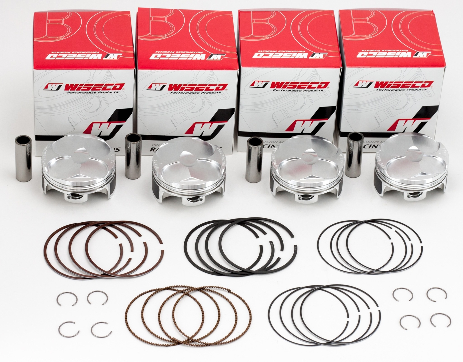 パーツ kj Yamaha YZF R1, 1999-2003, Wiseco Std Piston Kit - CK122