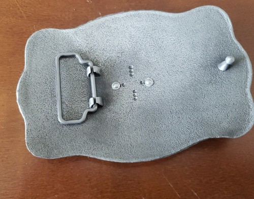 Vintage X-large Horse Western Style Belt Buckle 5 1/2