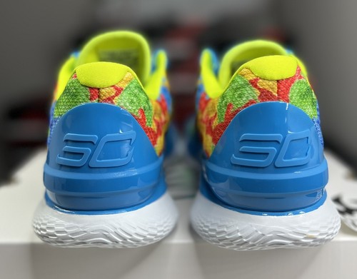 Pre-owned Under Armour Curry 1 Low Flotro Sour Patch Kids Men Sizes 8 - 14 | 3025633-300 In White
