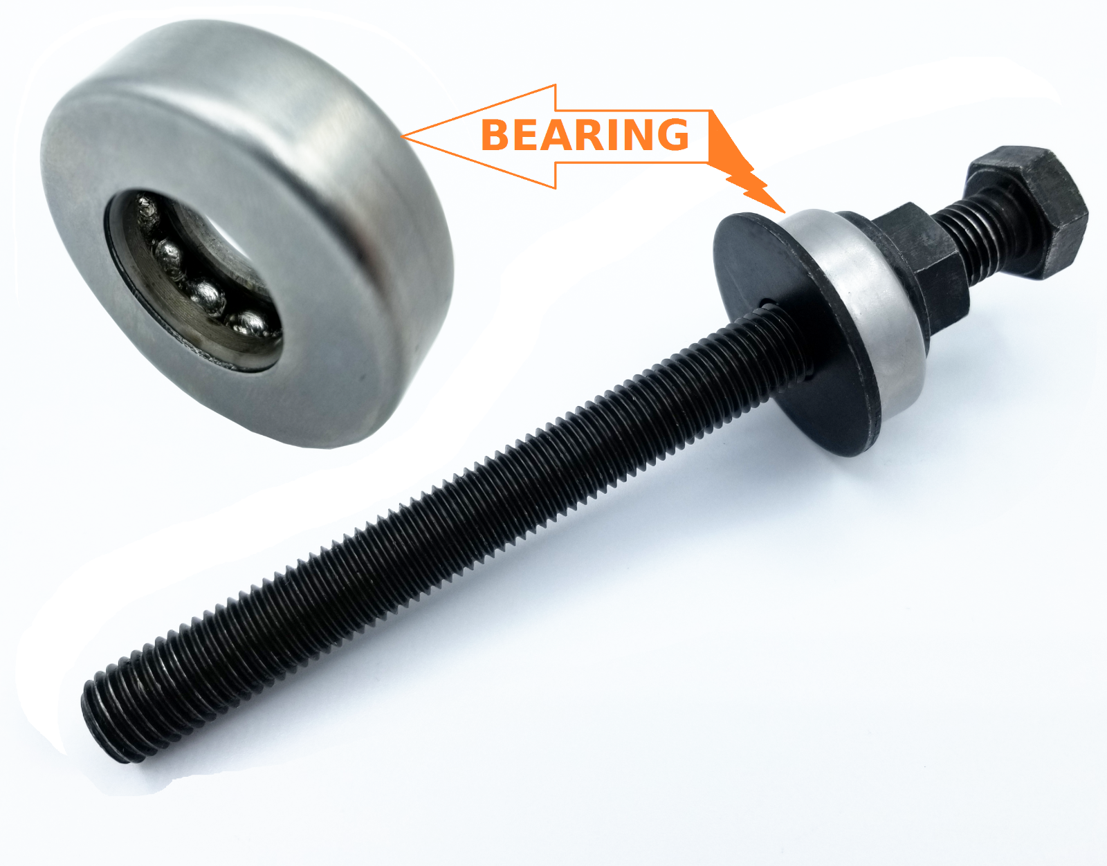 Ls Ls1 Crank Pulley Installer Harmonic Balancer Tool W/ Bearing, Enj