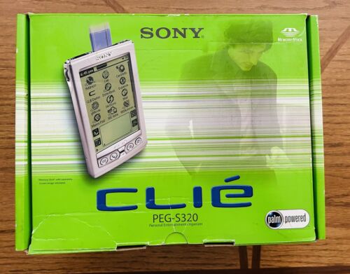 SONY CLIE PEG-S320 Handheld Palm OS V4 Silver w/ Dock Tested SONY CLIE PEG-S320 Handheld Palm OS V4 Silver w/ Dock Tested