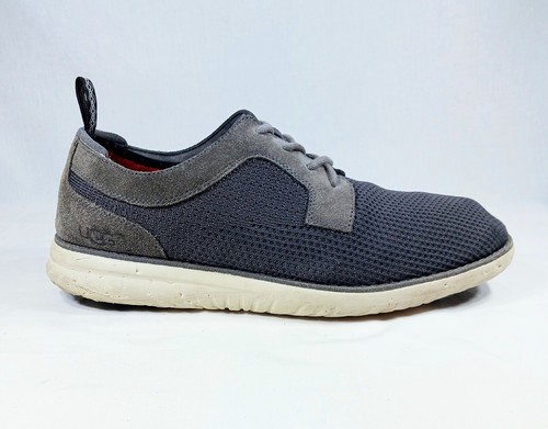 UGG Australia Union Derby Mens Sz 11.5 Hyperweave Dark Grey