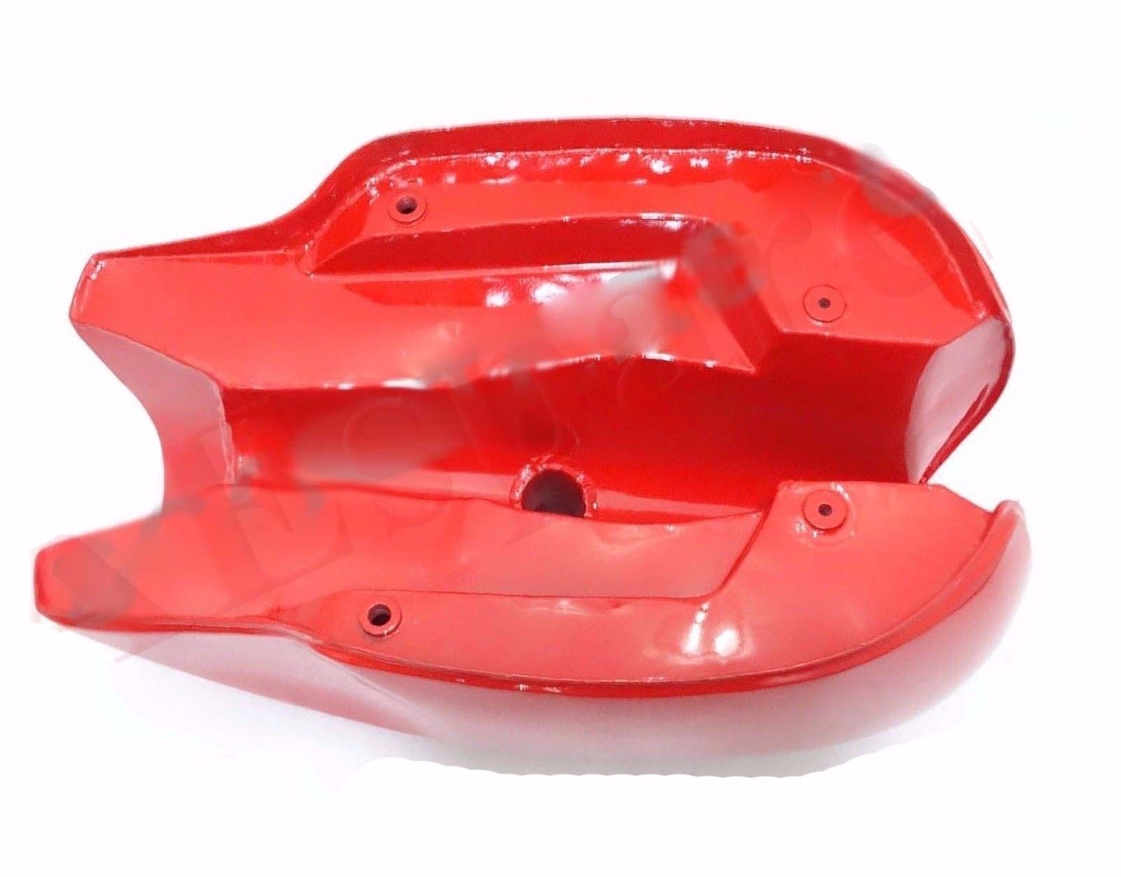 New BSA A65 Spitfire Red Painted Aluminum Alloy Petrol Fuel Tank 4 Gallon  