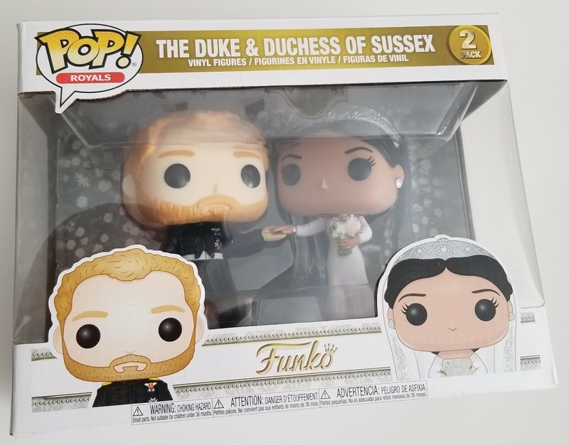 prince harry and meghan funko pop