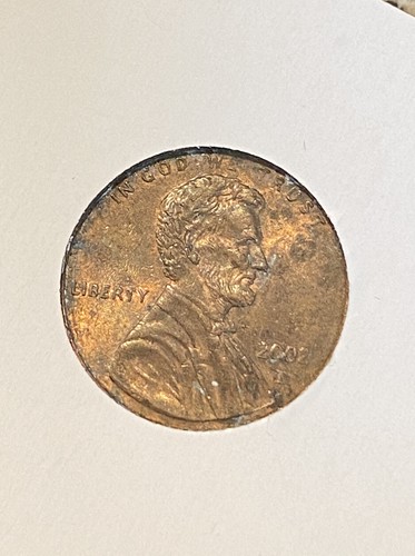 2002 Lincoln Memorial 'Close AM' Cent Penny AU Details, Cool