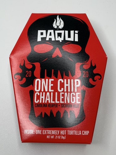 Купить Чипсы Paqui Carolina Reaper Pepper One Chip Challenge NEW 2020 ...