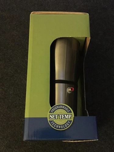 Coffee Cup Car Travel Automobile 12V Digital Heated Smart Mug Stainless Steel